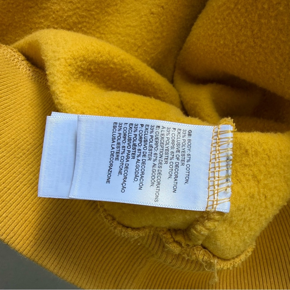 The North Face Mustard Yellow Pullover Hoodie - Picture 5 of 6